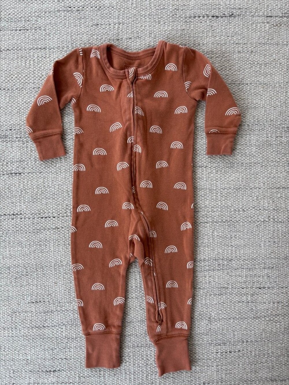 Make Make Organics Organic 2-Way Zip Romper